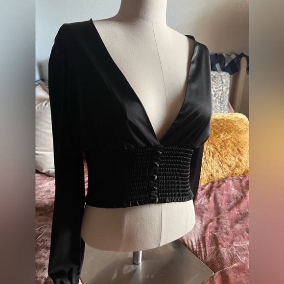 Forever 21 Satin Top - Picture 1 of 3